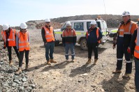Workers at project site